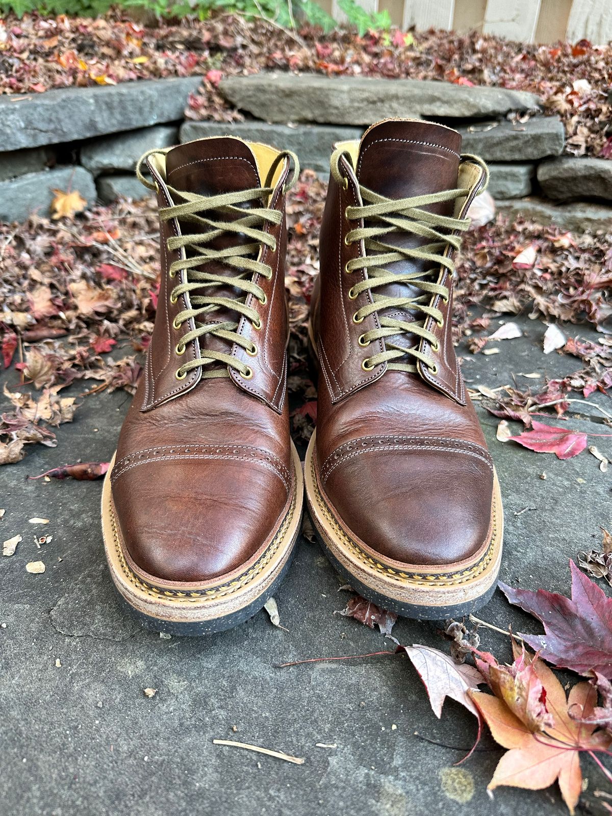 Photo by hunty_badger on November 5, 2022 of the Sagara Legant in Badalassi Carlo Dark Brown Nemesis.