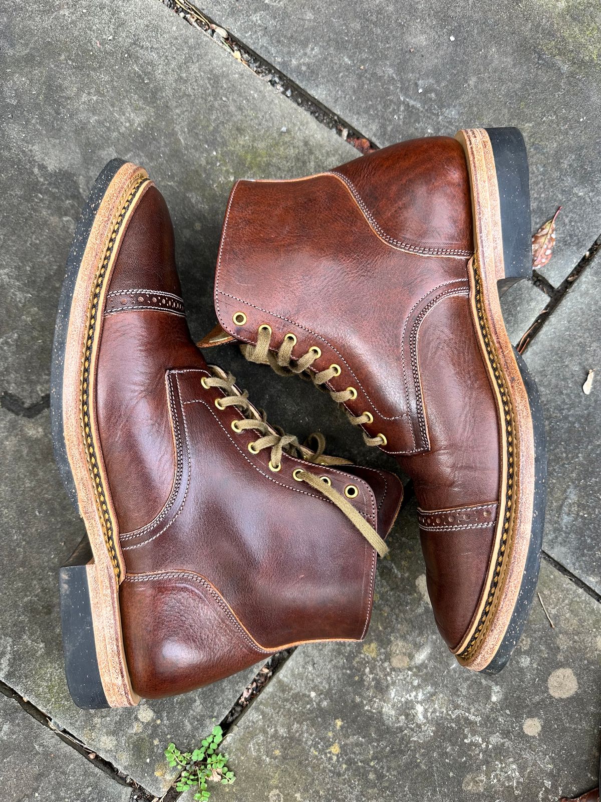 Photo by hunty_badger on February 3, 2023 of the Sagara Legant in Badalassi Carlo Dark Brown Nemesis.