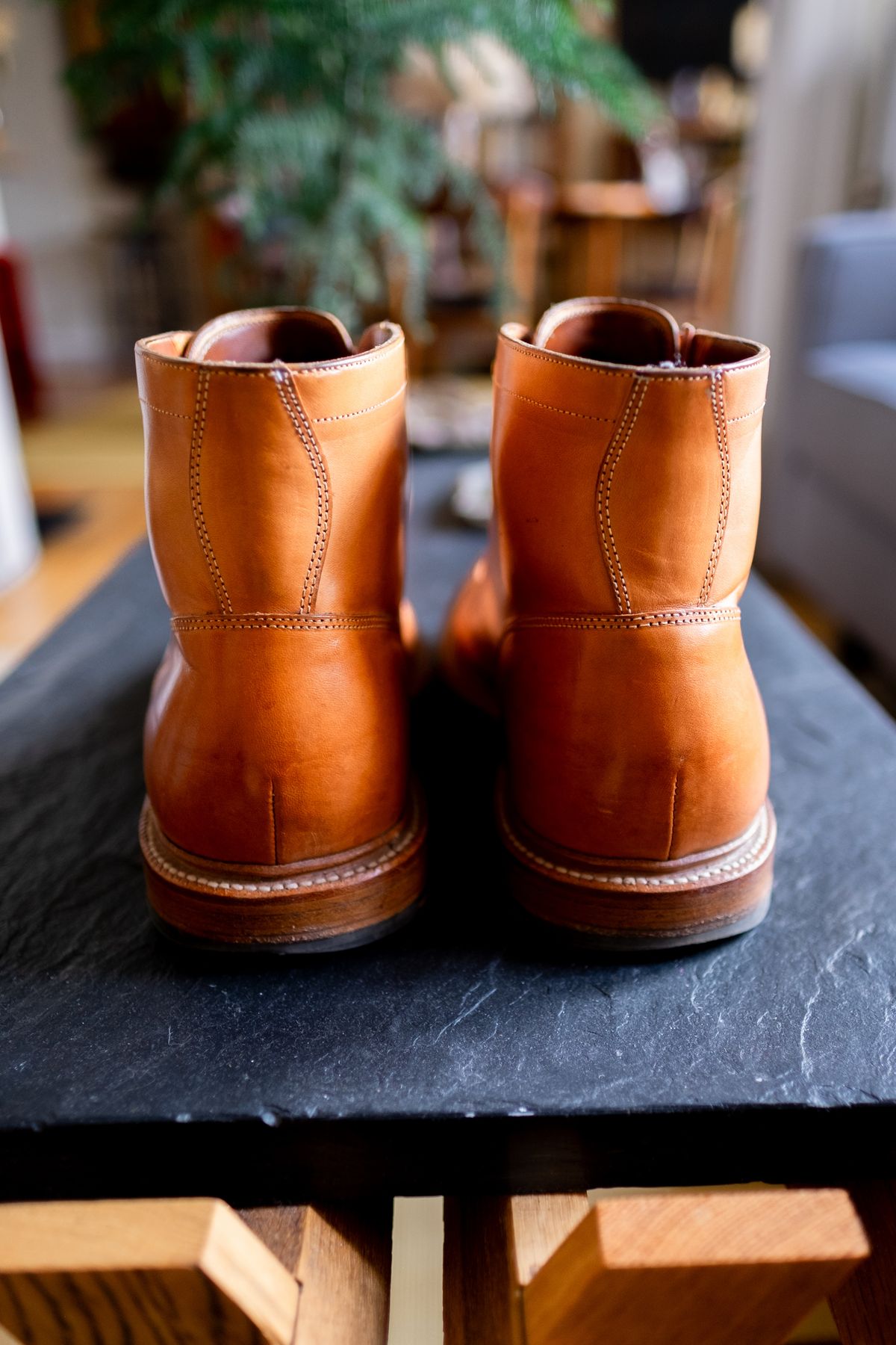 Photo by benjfriedrich on March 5, 2024 of the Grant Stone Ottawa Boot in Badalassi Carlo Natural Minerva.