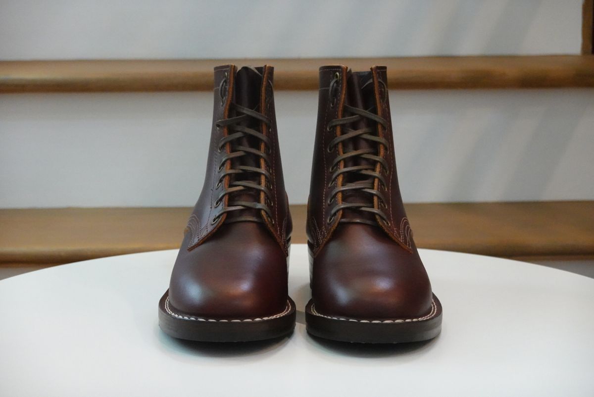Photo by gertrudes_cat on October 1, 2023 of the Nicks MTO in Wickett & Craig Chestnut Oiled Latigo.