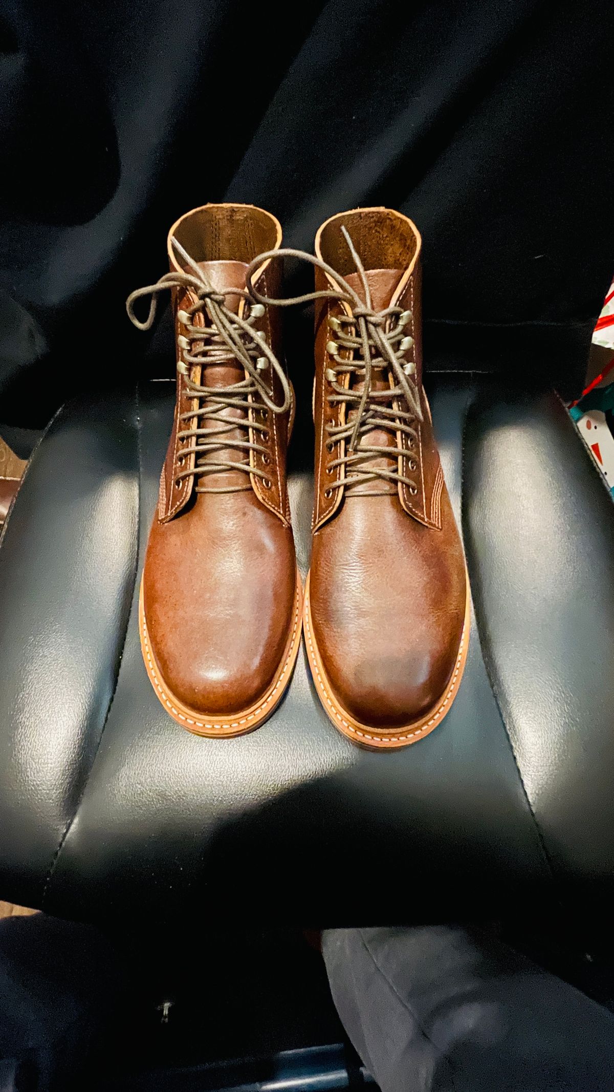 Photo by gertrudes_cat on December 20, 2022 of the Oak Street Bootmakers Field Boot in Badalassi Carlo Nemesi Cotto.