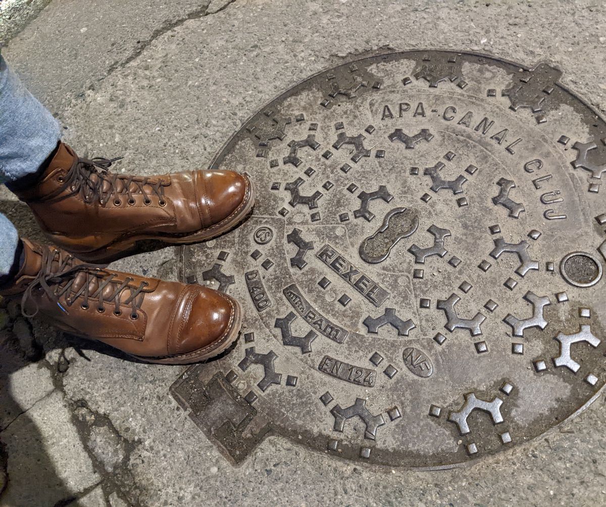 Photo by perfectpatina on March 31, 2023 of the White's MP-Sherman Toe Cap in Horween Natural Chromexcel.