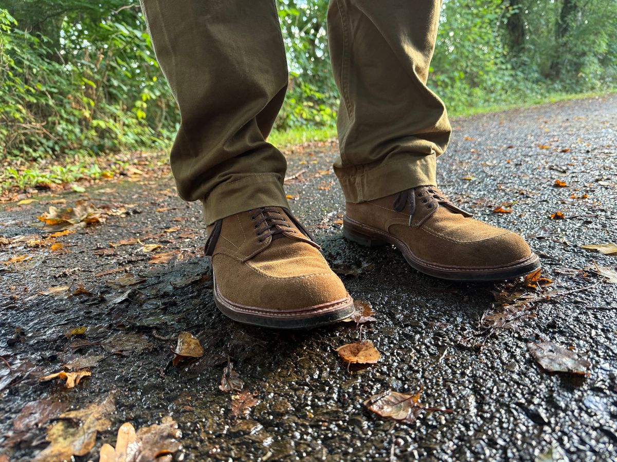 Photo by init on September 8, 2025 of the Alden Indy Boot in Snuff Suede.