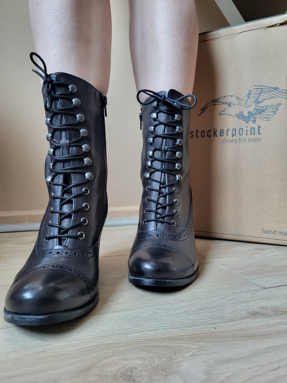 Photo by init on October 1, 2023 of the Stockerpoint Stiefel 4490 Handmade in Unknown Leather.