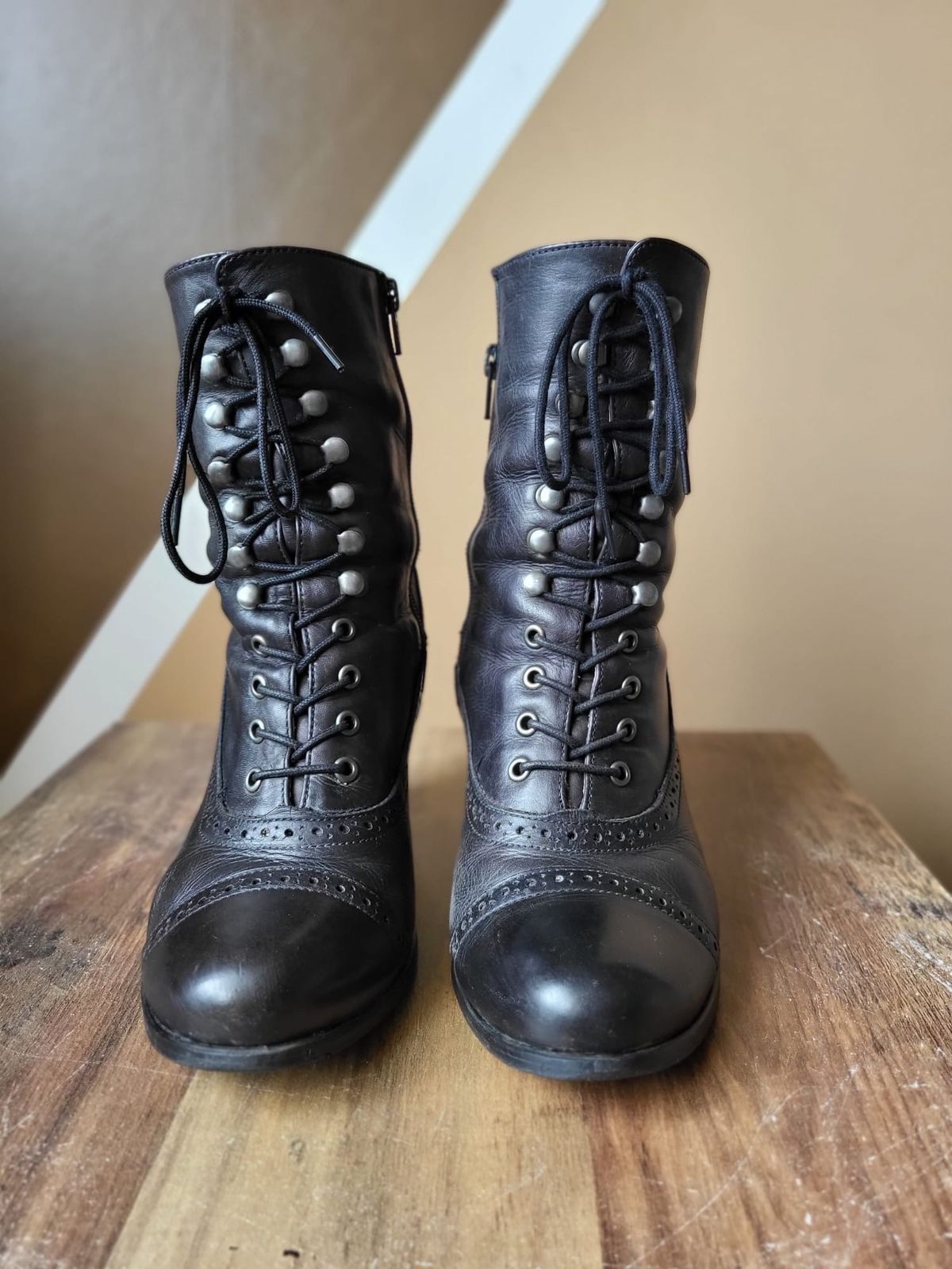 Photo by init on April 5, 2024 of the Stockerpoint Stiefel 4490 Handmade in Unknown Leather.