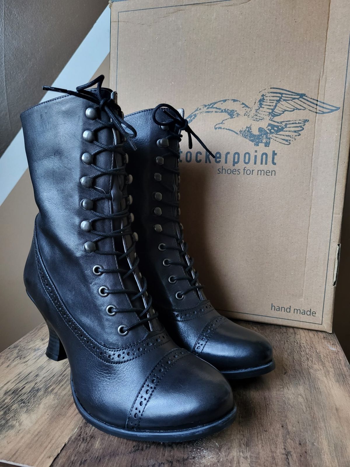 Photo by init on September 23, 2023 of the Stockerpoint Stiefel 4490 Handmade in Unknown Leather.