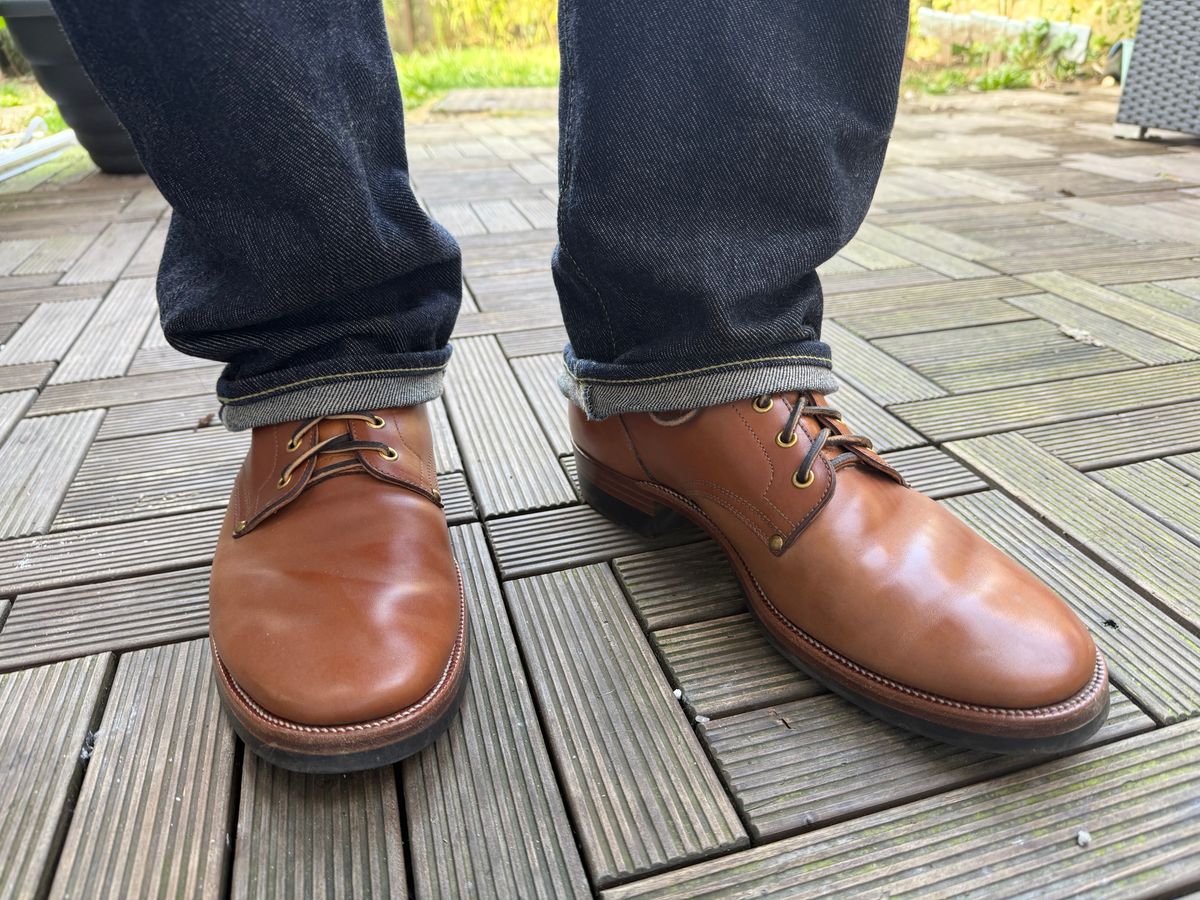 Photo by init on March 9, 2025 of the Iron Boots The Chosen One in Maryam Natural TPR Horsebutt.
