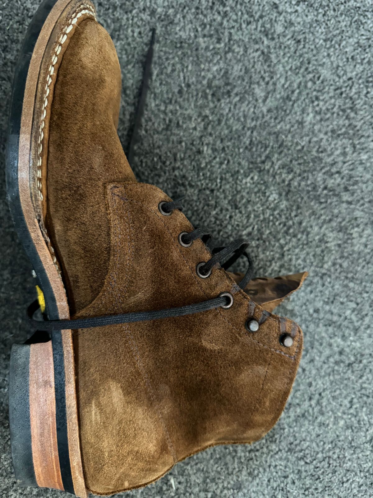 Photo by init on August 22, 2024 of the White's Semi-Dress in Seidel Distressed Roughout.