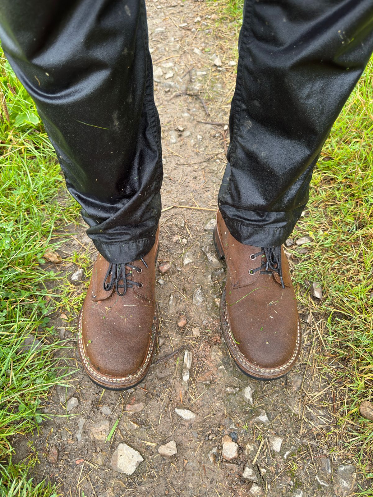 Photo by init on August 25, 2024 of the White's Semi-Dress in Seidel Distressed Roughout.