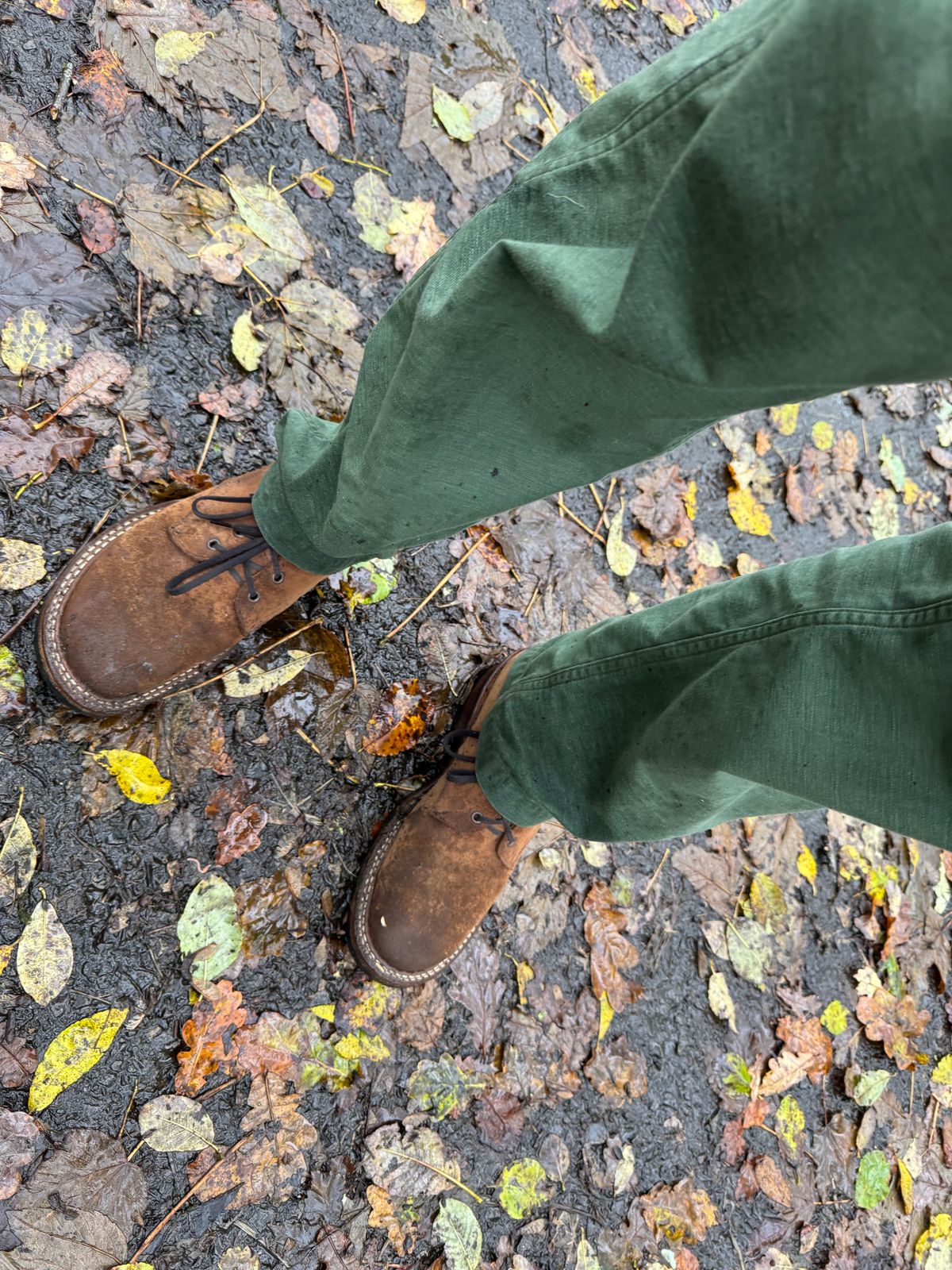Photo by init on November 24, 2024 of the White's Semi-Dress in Seidel Distressed Roughout.