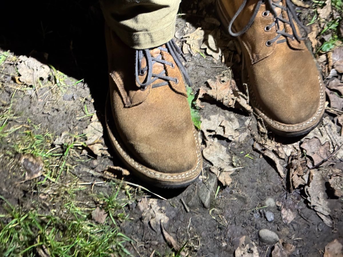 Photo by init on December 10, 2024 of the White's Semi-Dress in Seidel Distressed Roughout.