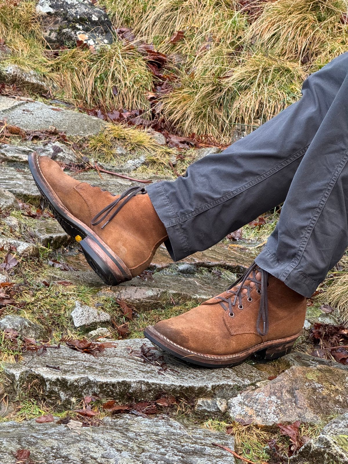 Photo by init on December 25, 2024 of the White's Semi-Dress in Seidel Distressed Roughout.