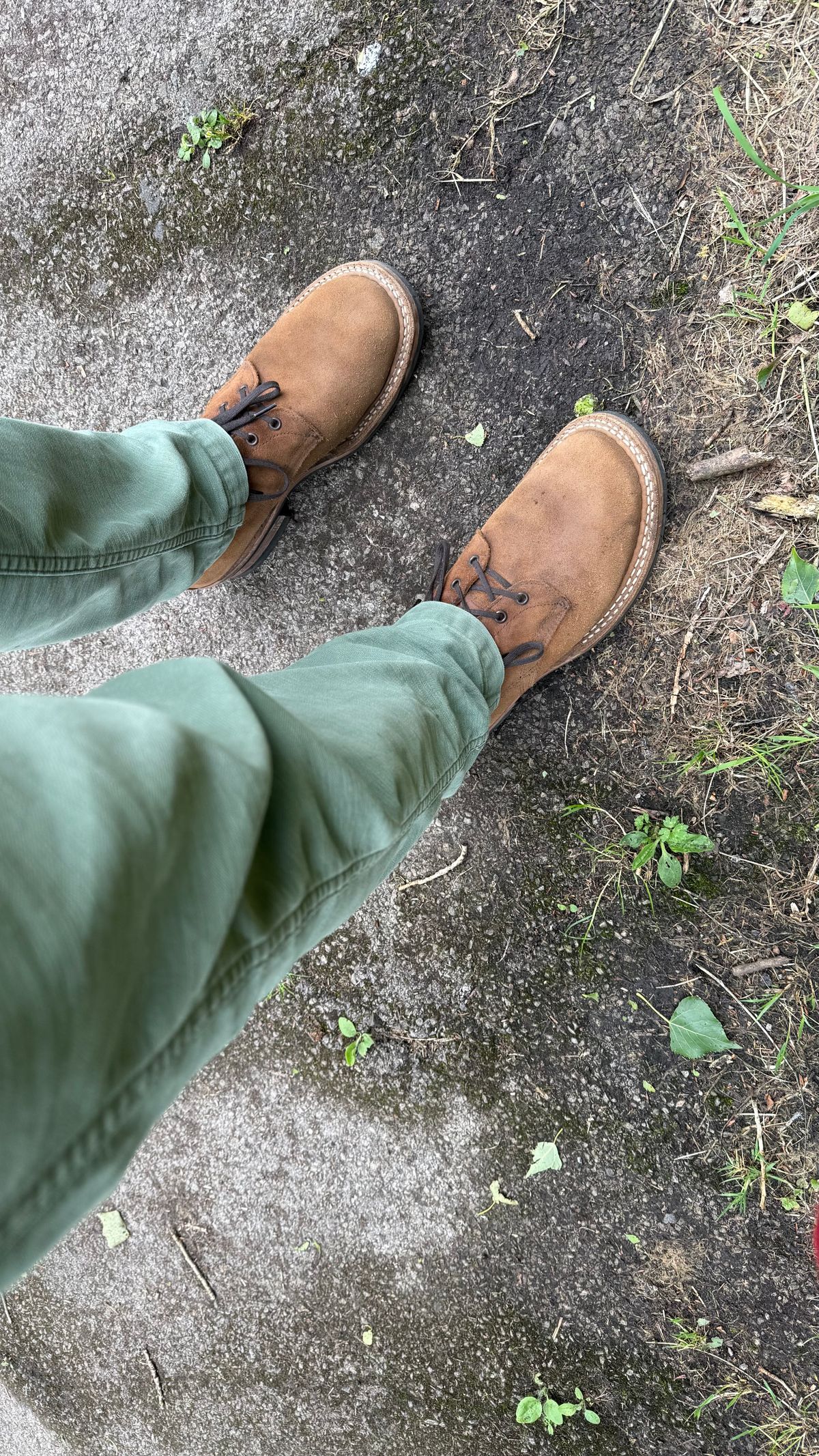 Photo by init on May 30, 2025 of the White's Semi-Dress in Seidel Distressed Roughout.