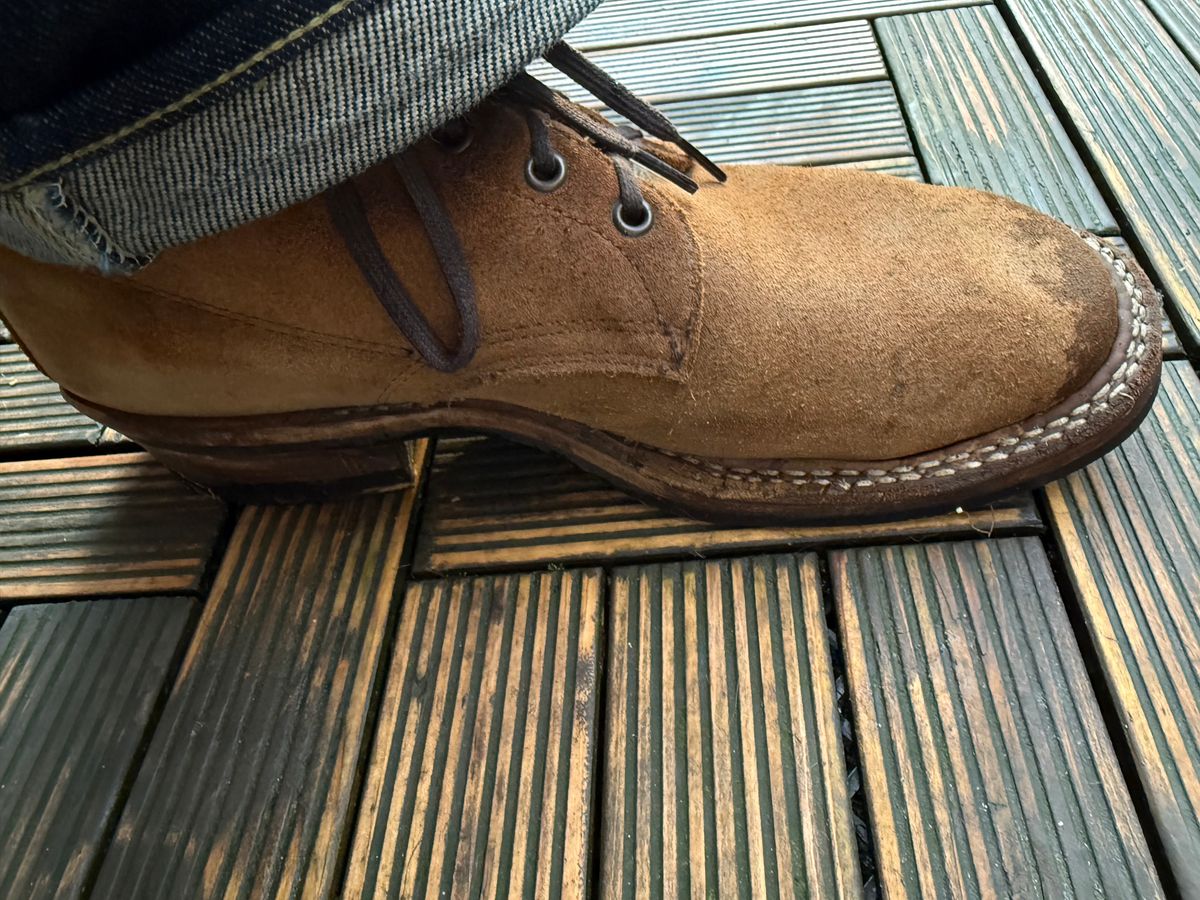 Photo by init on August 7, 2025 of the White's Semi-Dress in Seidel Distressed Roughout.