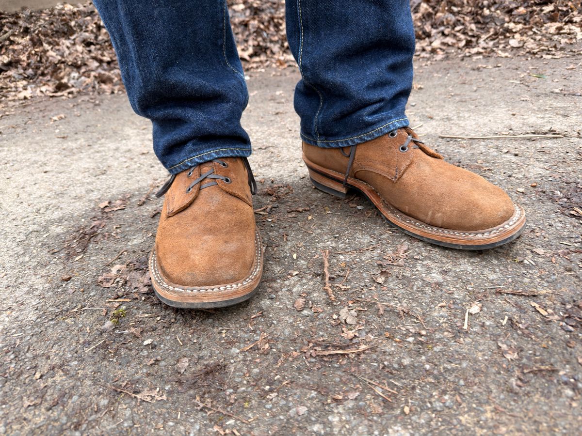 Photo by init on March 3, 2026 of the White's Semi-Dress in Seidel Distressed Roughout.