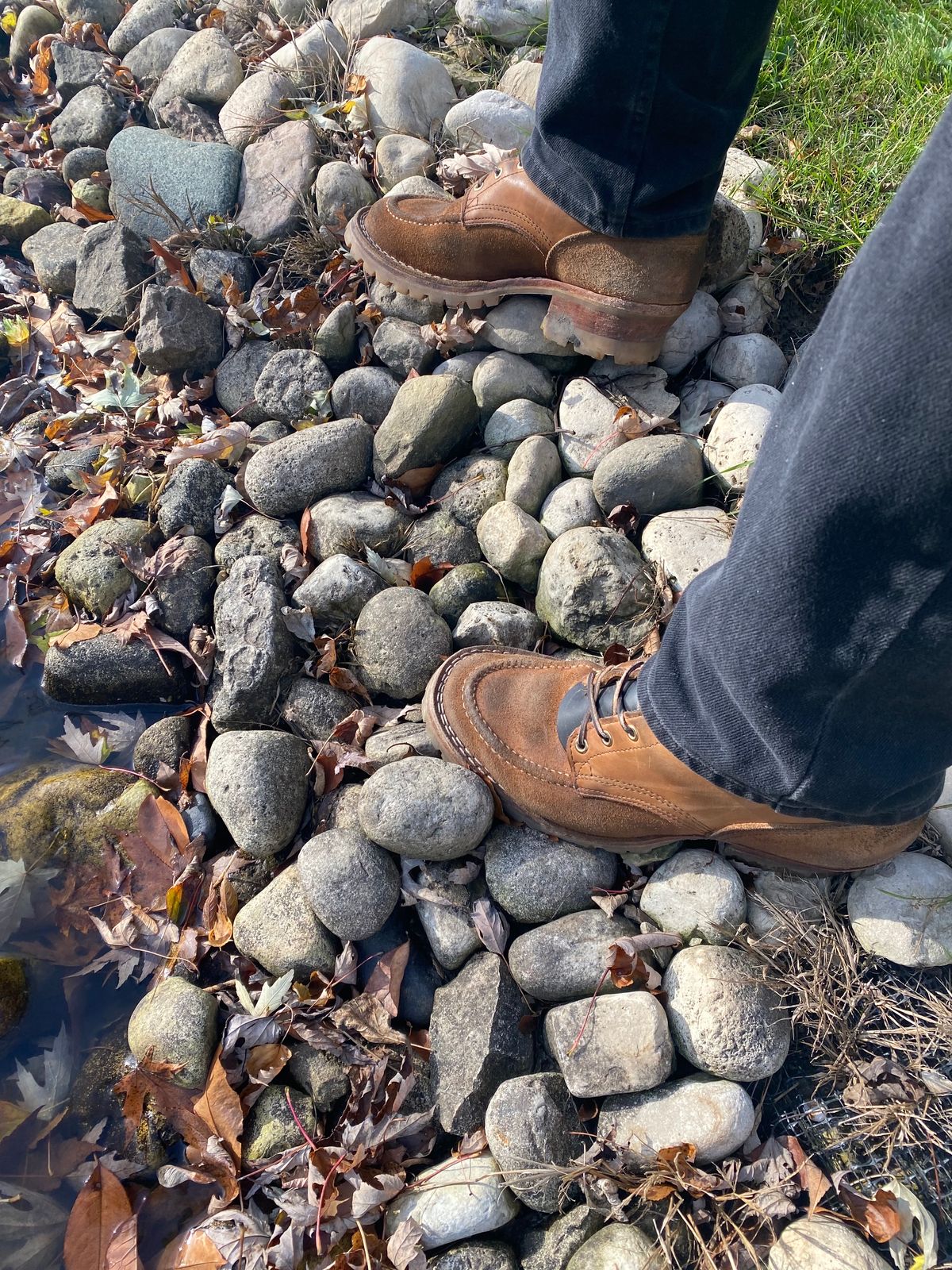 Photo by bootbeater on November 6, 2023 of the Nicks DomePro in Seidel 1964 Tan Roughout.