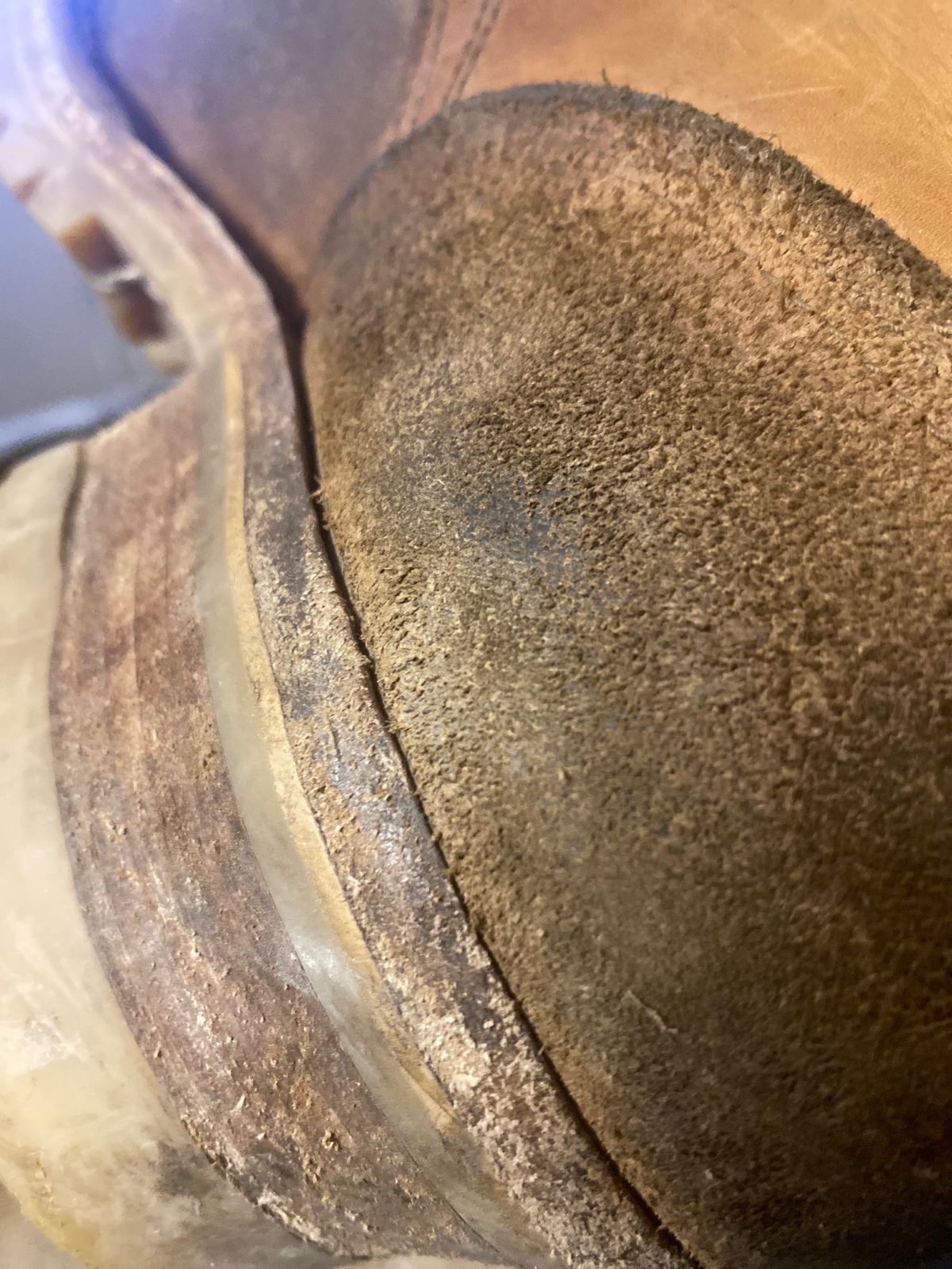 Photo by bootbeater on December 20, 2023 of the Nicks DomePro in Seidel 1964 Tan Roughout.