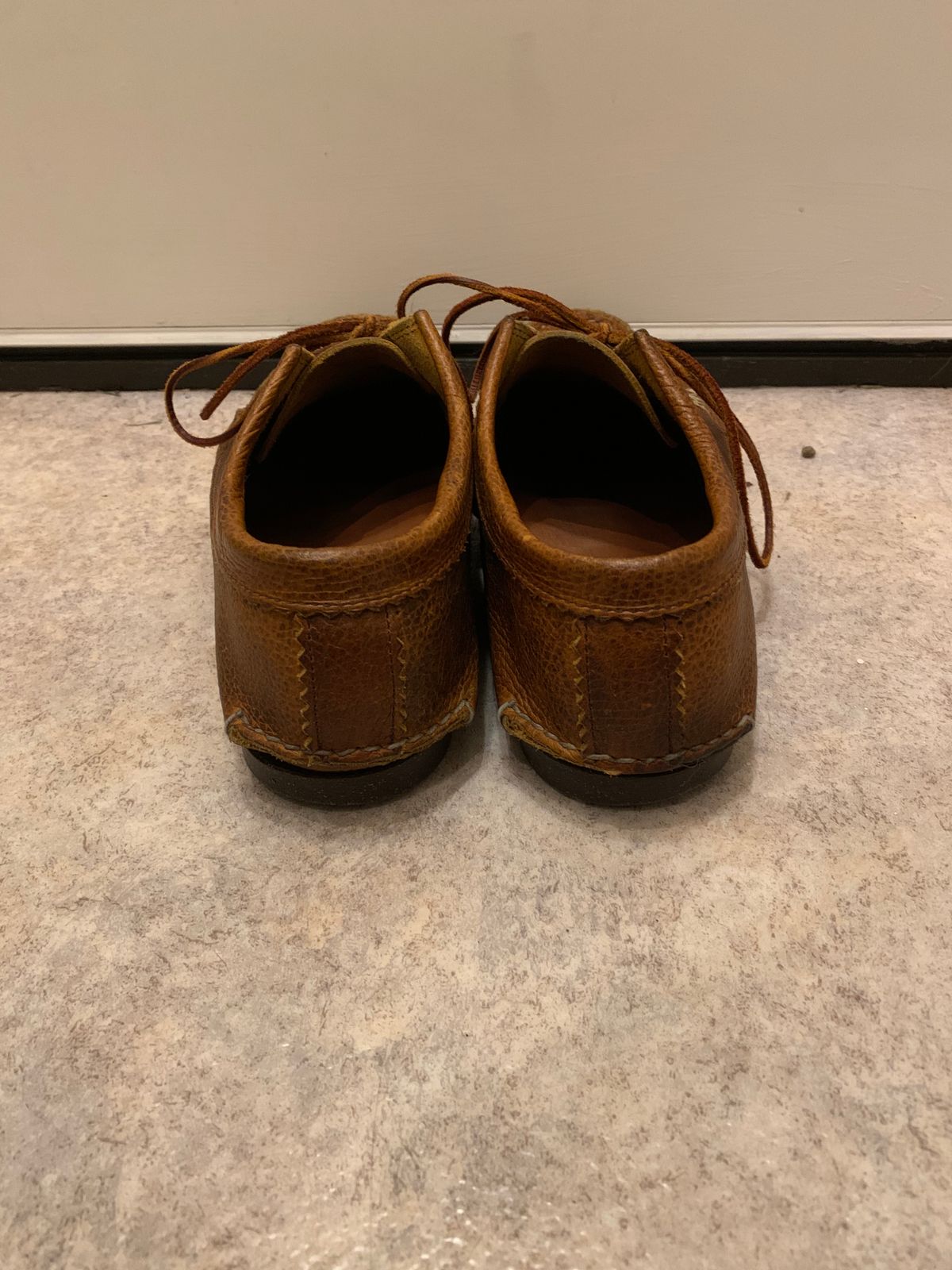Photo by plumbluck2 on January 6, 2023 of the Yuketen Blucher with Kiltie in Unlisted Leather.