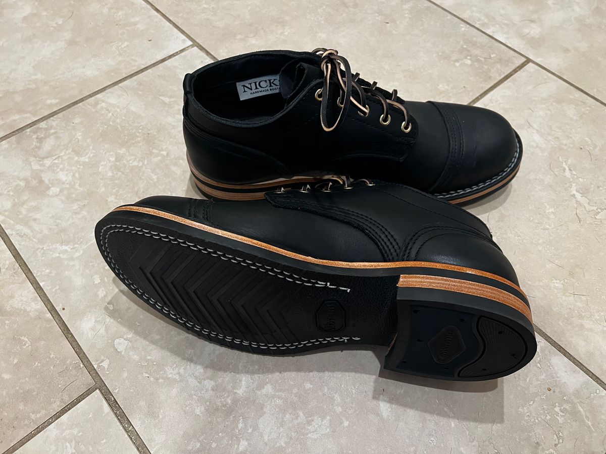 Photo by Wadester on October 29, 2023 of the Nicks Manito in Seidel 1964 Black.