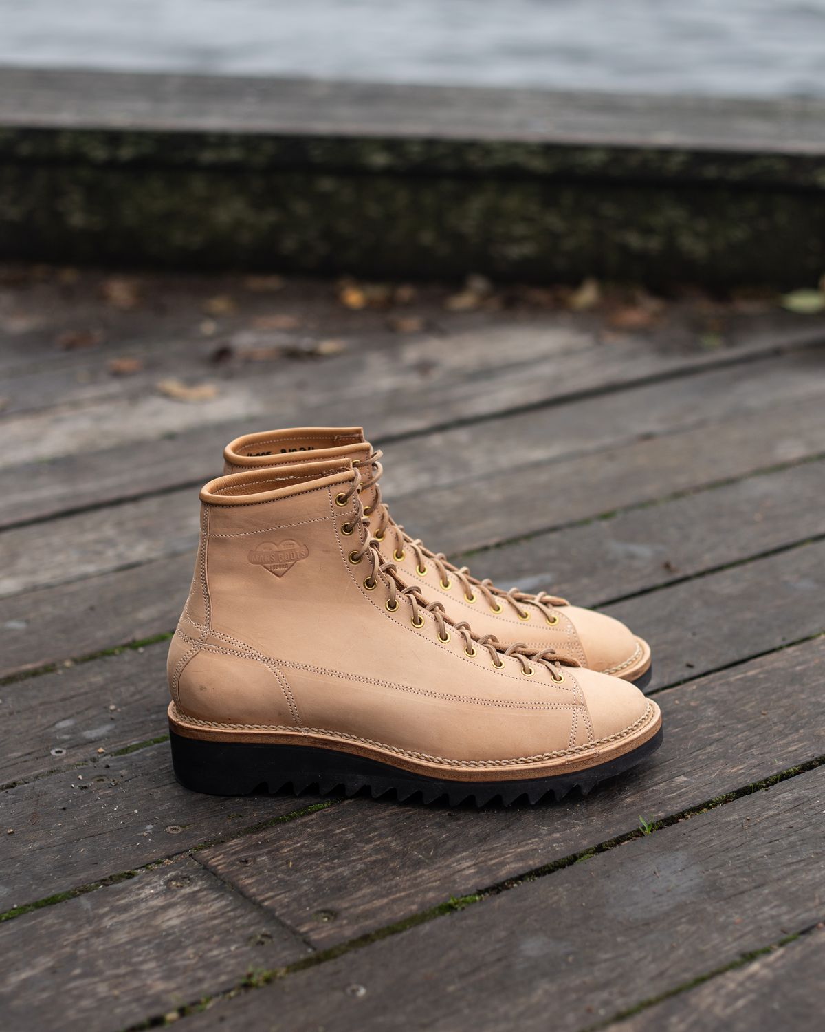 Photo by baschdln on October 10, 2024 of the Self-Made Monkey Boot in Conceria Cloe Crust Horsebutt.