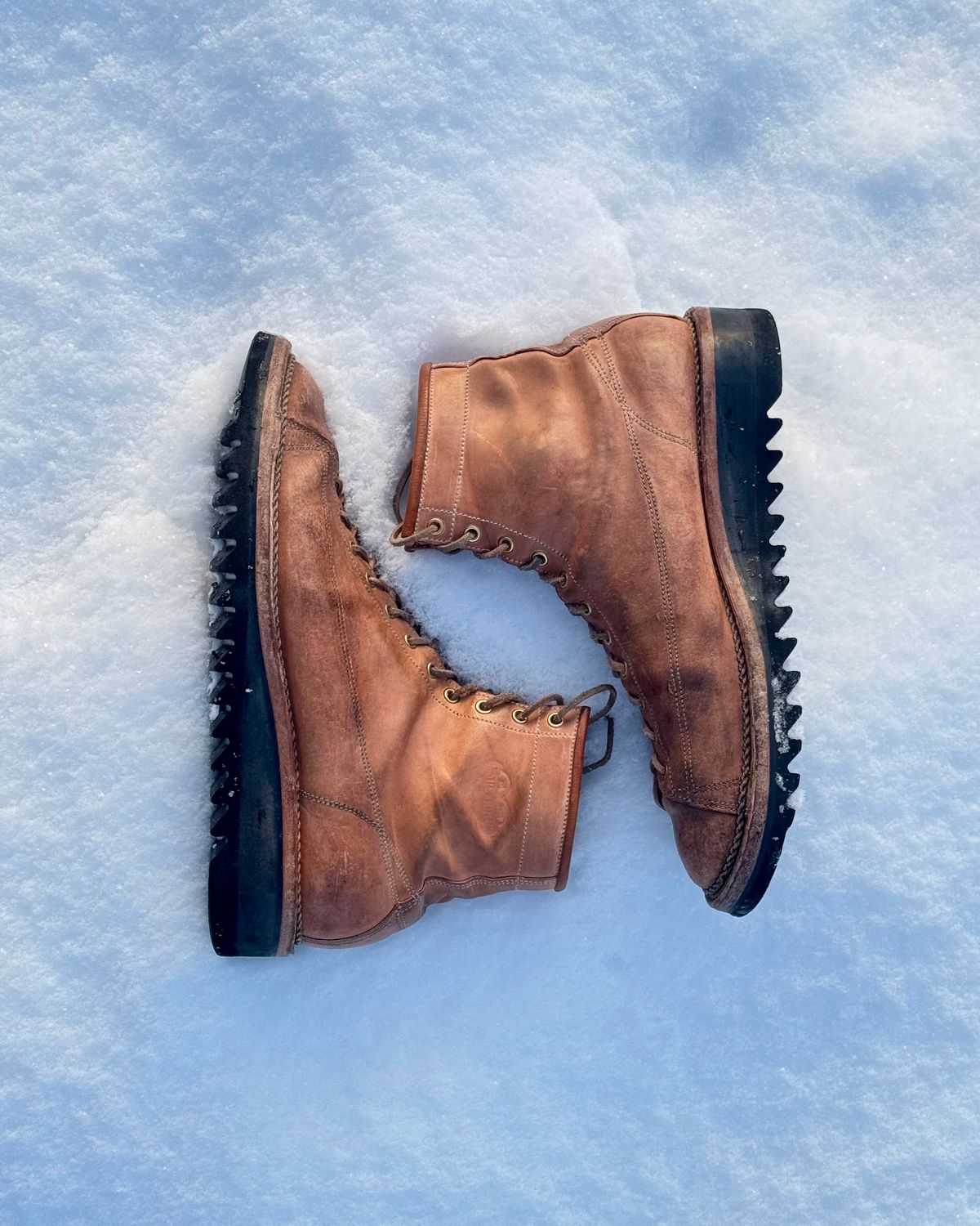 Photo by baschdln on January 5, 2025 of the Self-Made Monkey Boot in Conceria Cloe Crust Horsebutt.