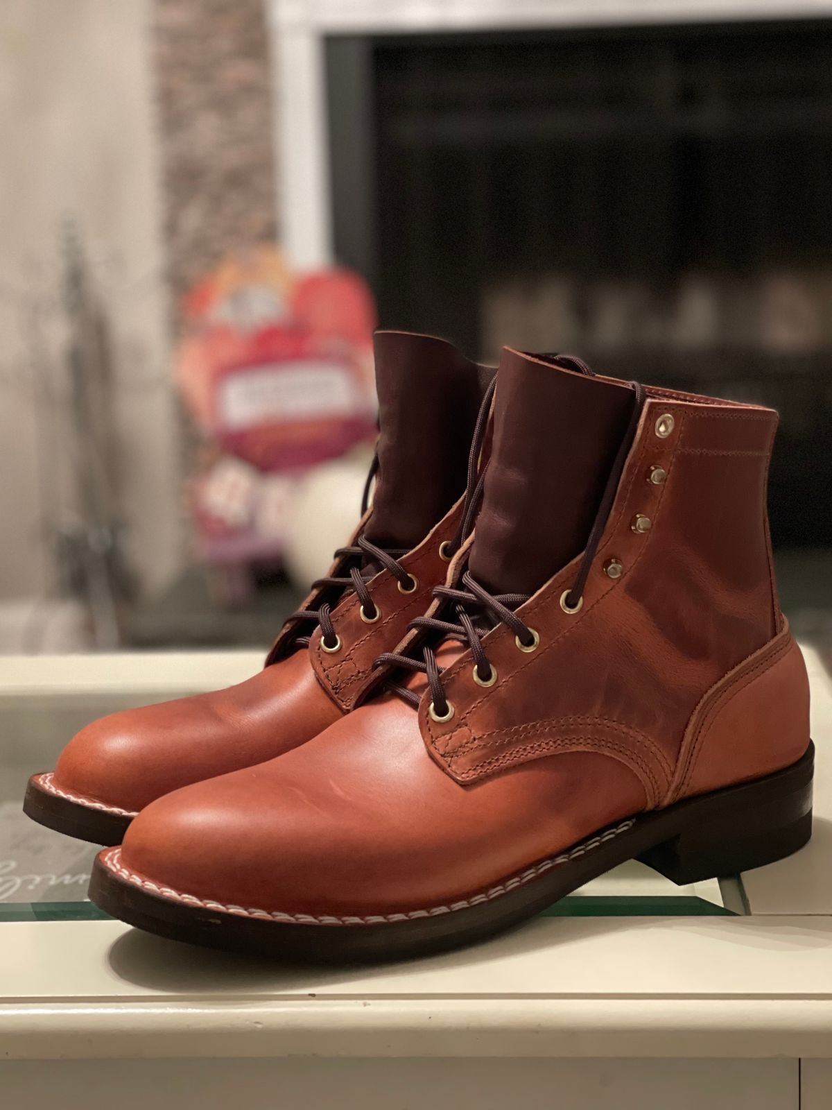 Photo by nvrp813 on November 2, 2023 of the Nicks Unknown Model in Wickett & Craig Natural Double Stuffed.