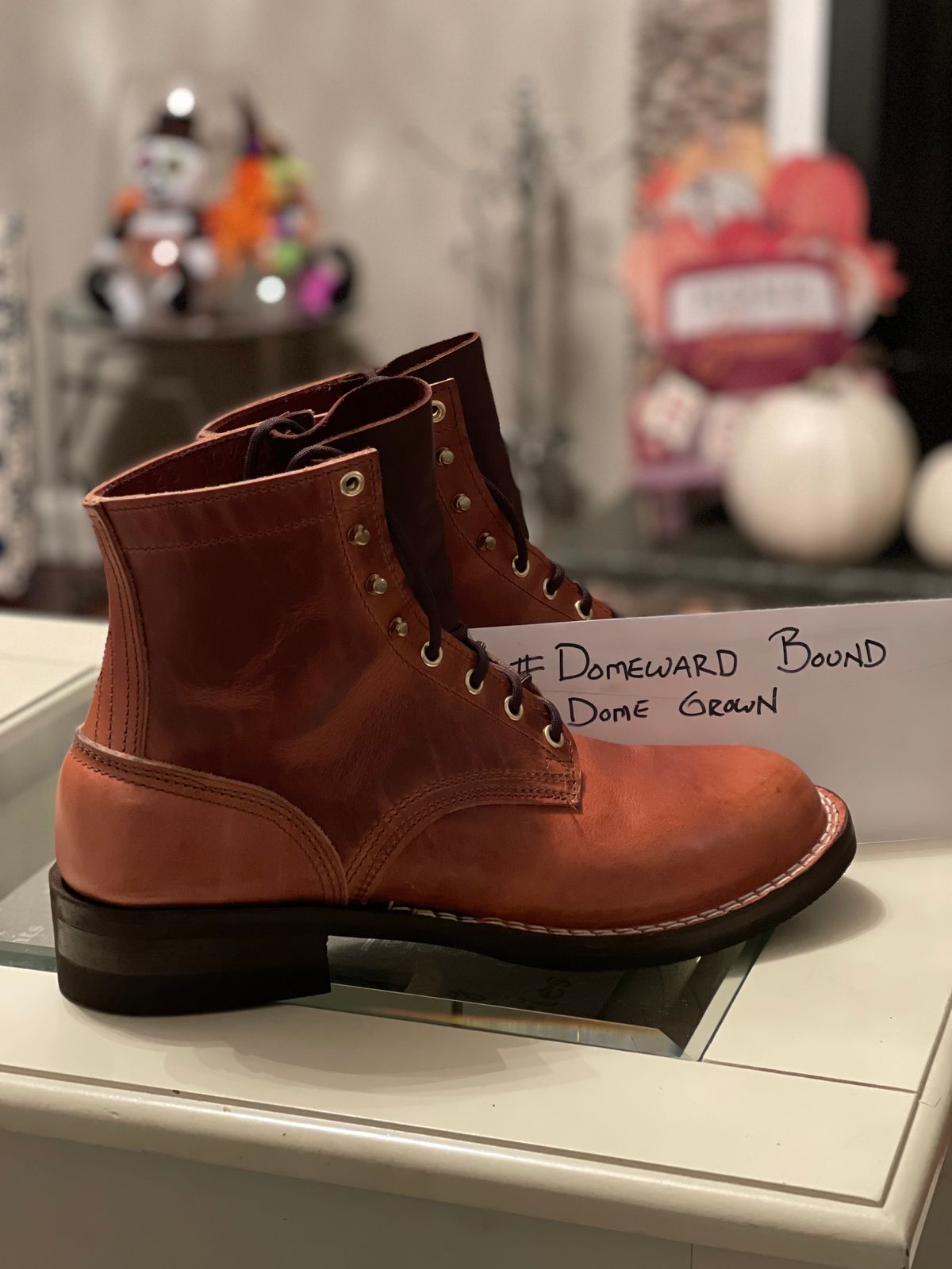 Photo by nvrp813 on November 2, 2023 of the Nicks Unknown Model in Wickett & Craig Natural Double Stuffed.
