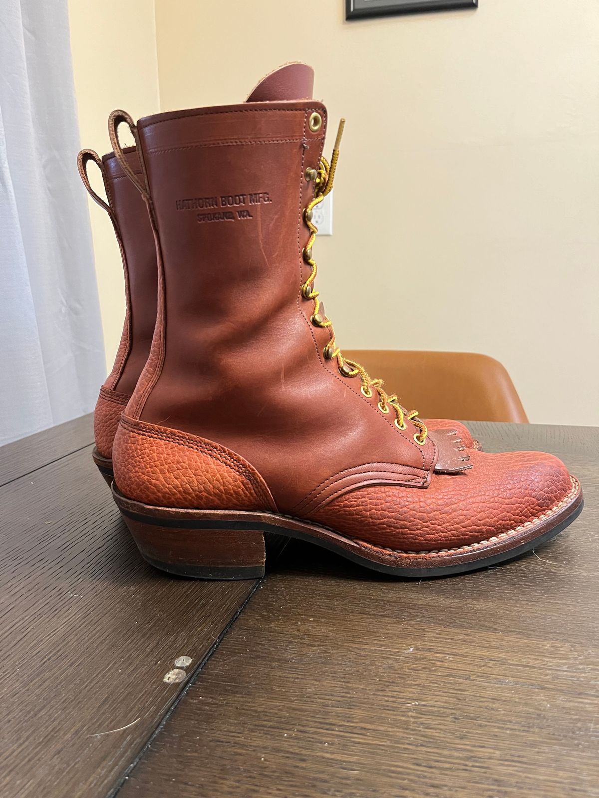 Photo by jpsant13 on November 3, 2023 of the White's Hathorn Packer in Unknown Leather.