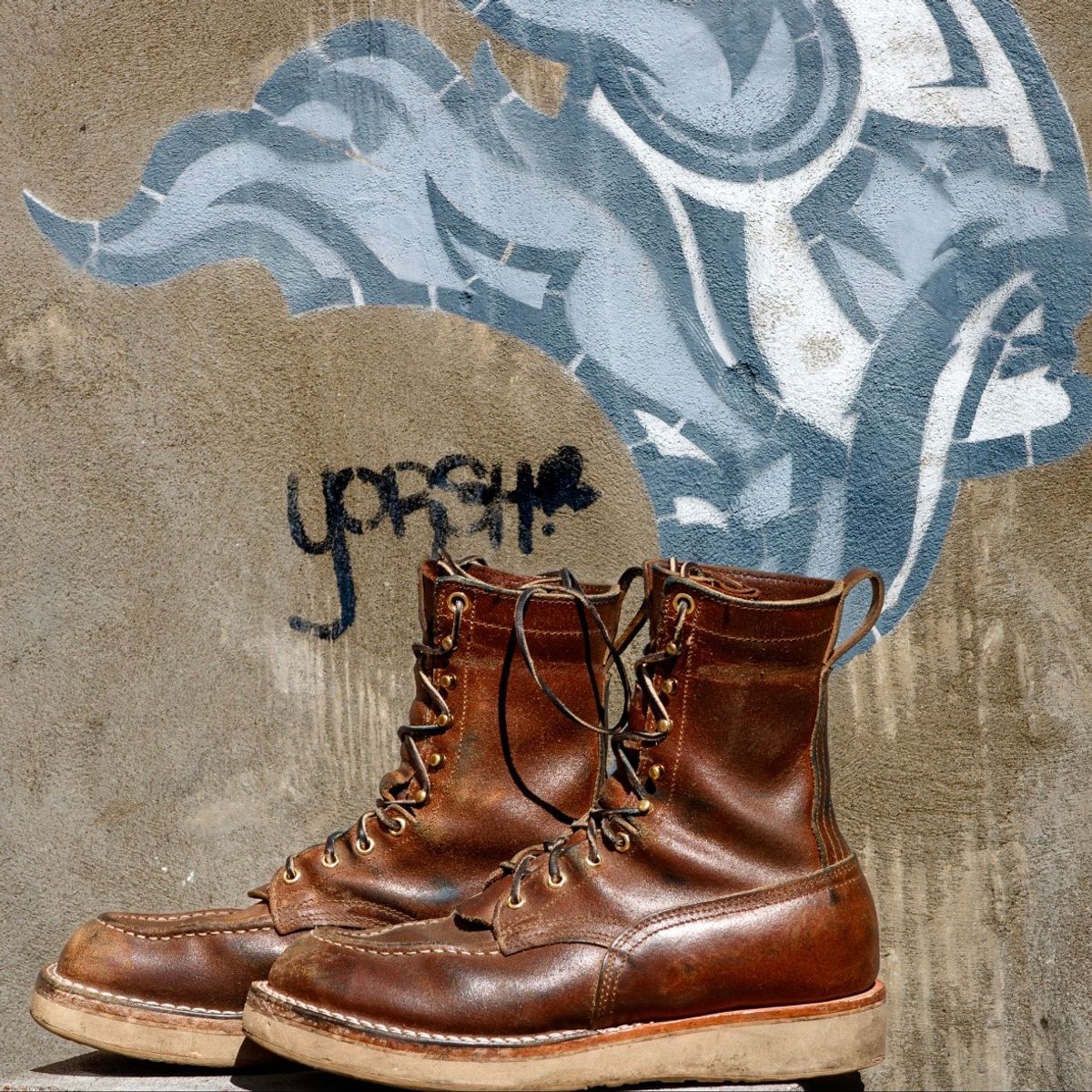 Photo by traceycortez on November 5, 2025 of the Nicks Moc Toe HD in Horween Ember Waxed flesh.