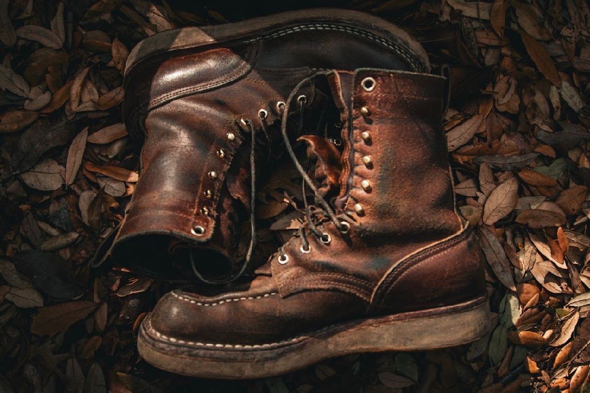 Photo by traceycortez on February 5, 2026 of the Nicks Moc Toe HD in Horween Ember Waxed flesh.