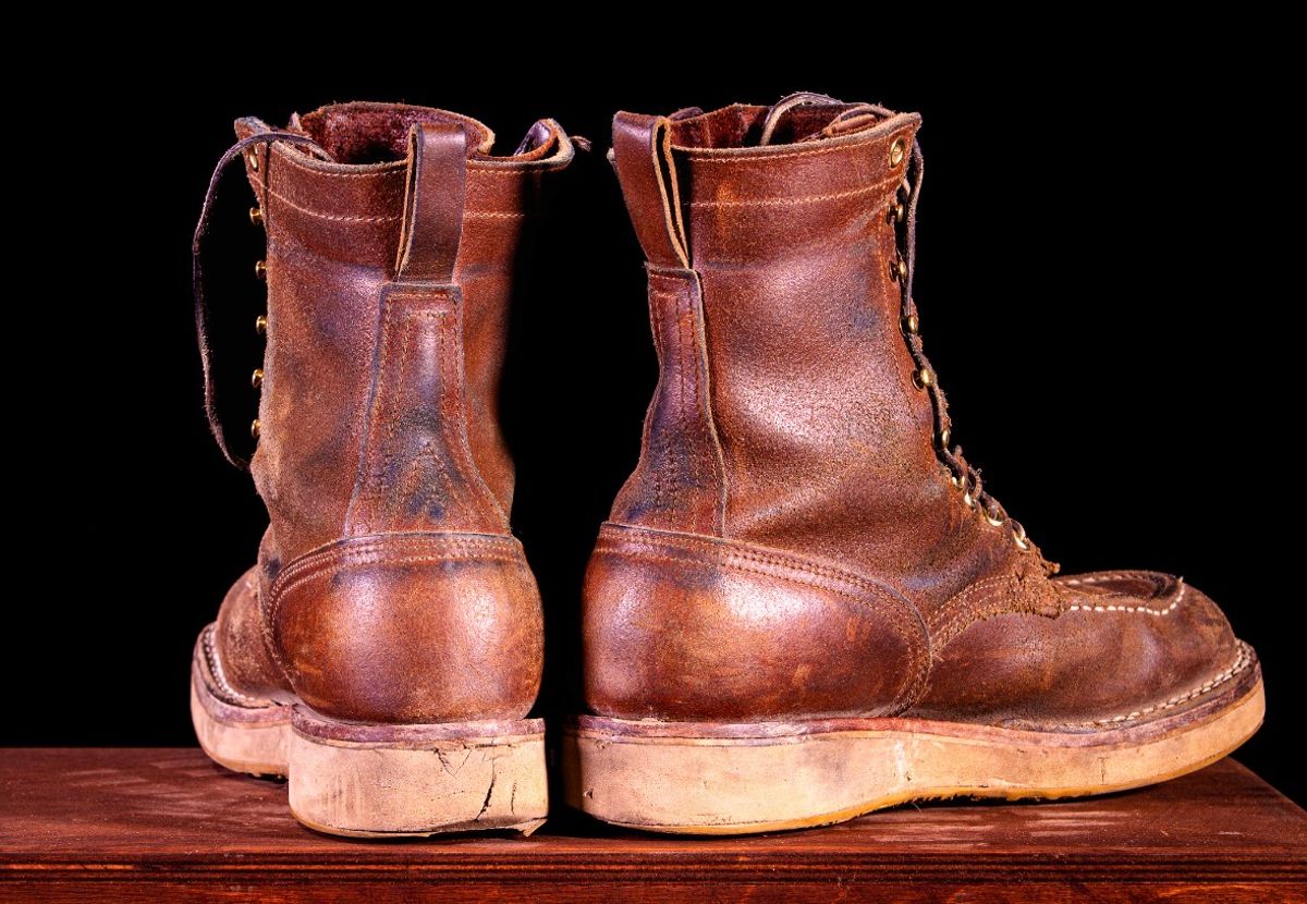 Photo by traceycortez on February 5, 2026 of the Nicks Moc Toe HD in Horween Ember Waxed flesh.