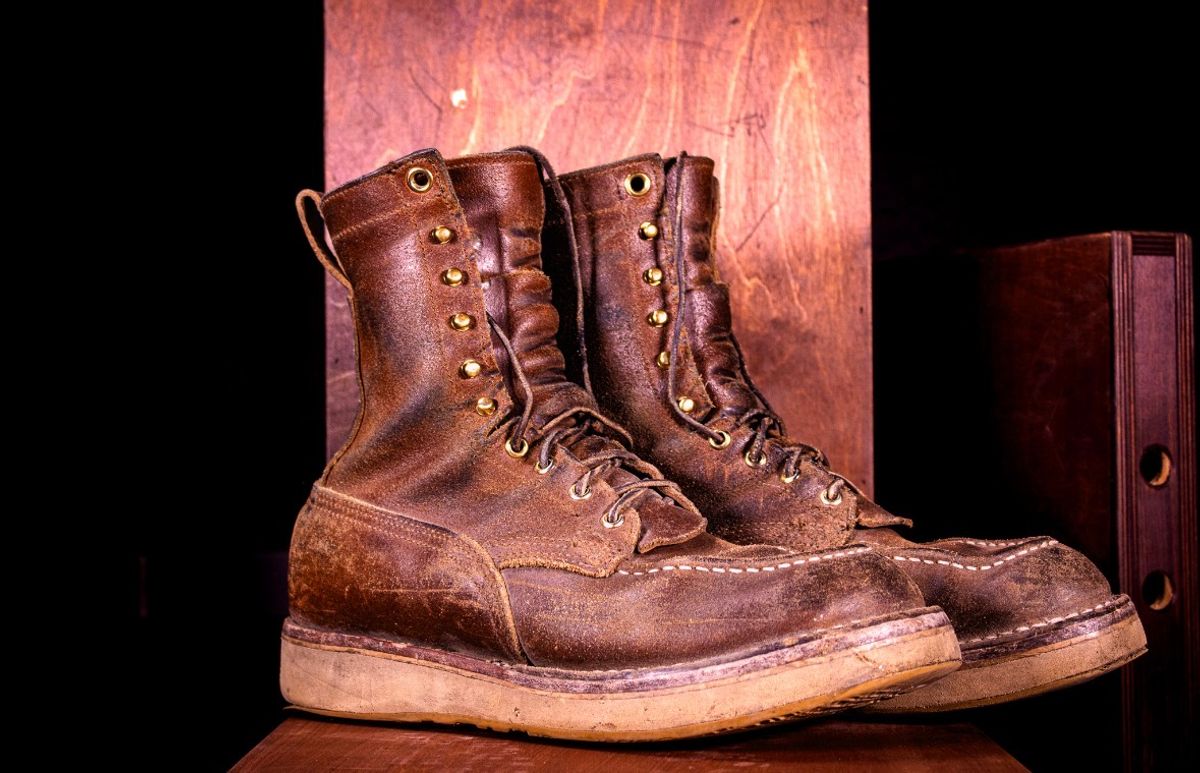 Photo by traceycortez on February 5, 2026 of the Nicks Moc Toe HD in Horween Ember Waxed flesh.