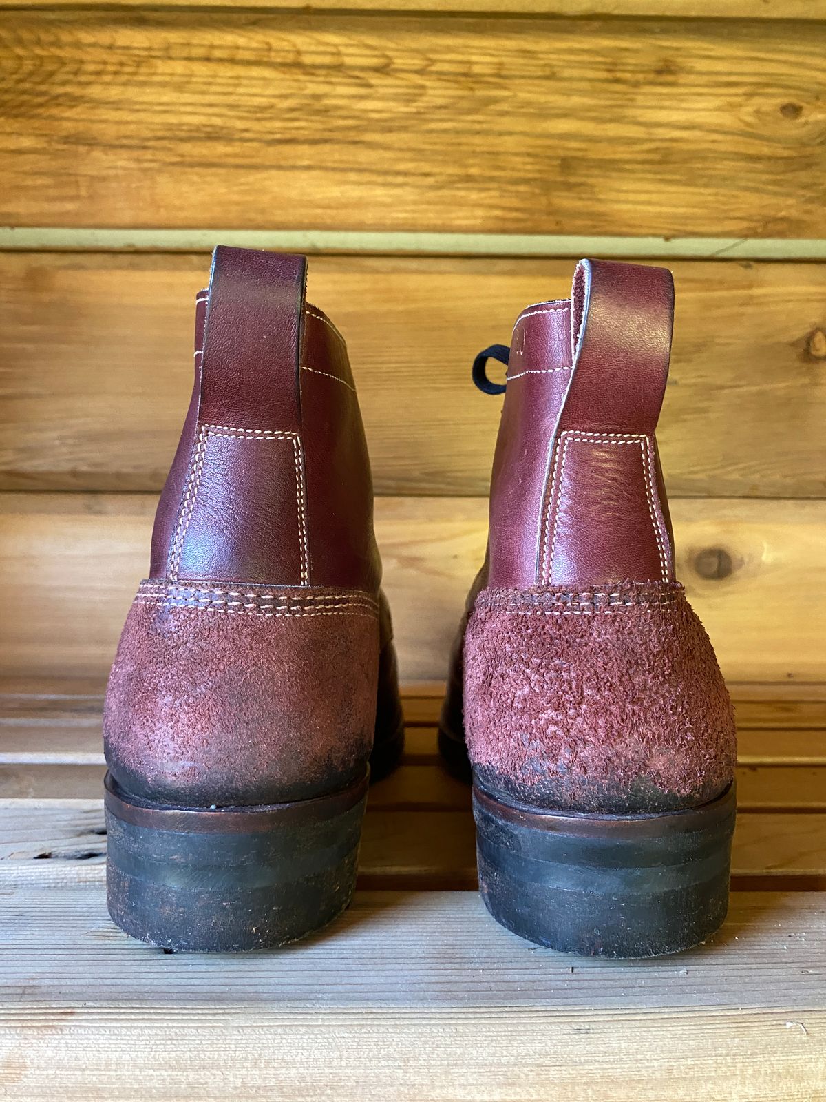 Photo by Benito on November 5, 2022 of the Dayton Boots 9496 Steel Toe in Unknown Leather.