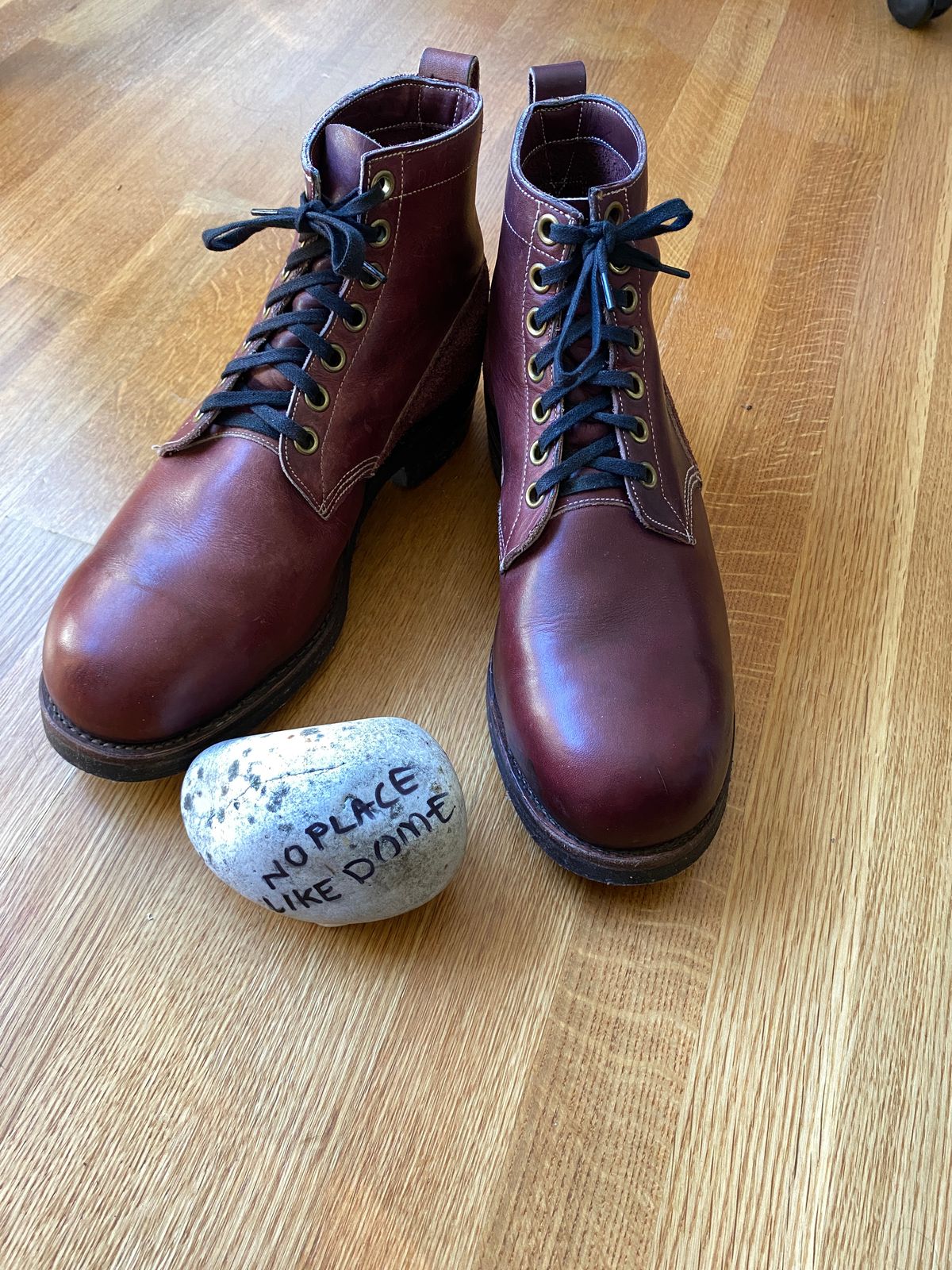 Photo by Benito on November 5, 2022 of the Dayton Boots 9496 Steel Toe in Unknown Leather.