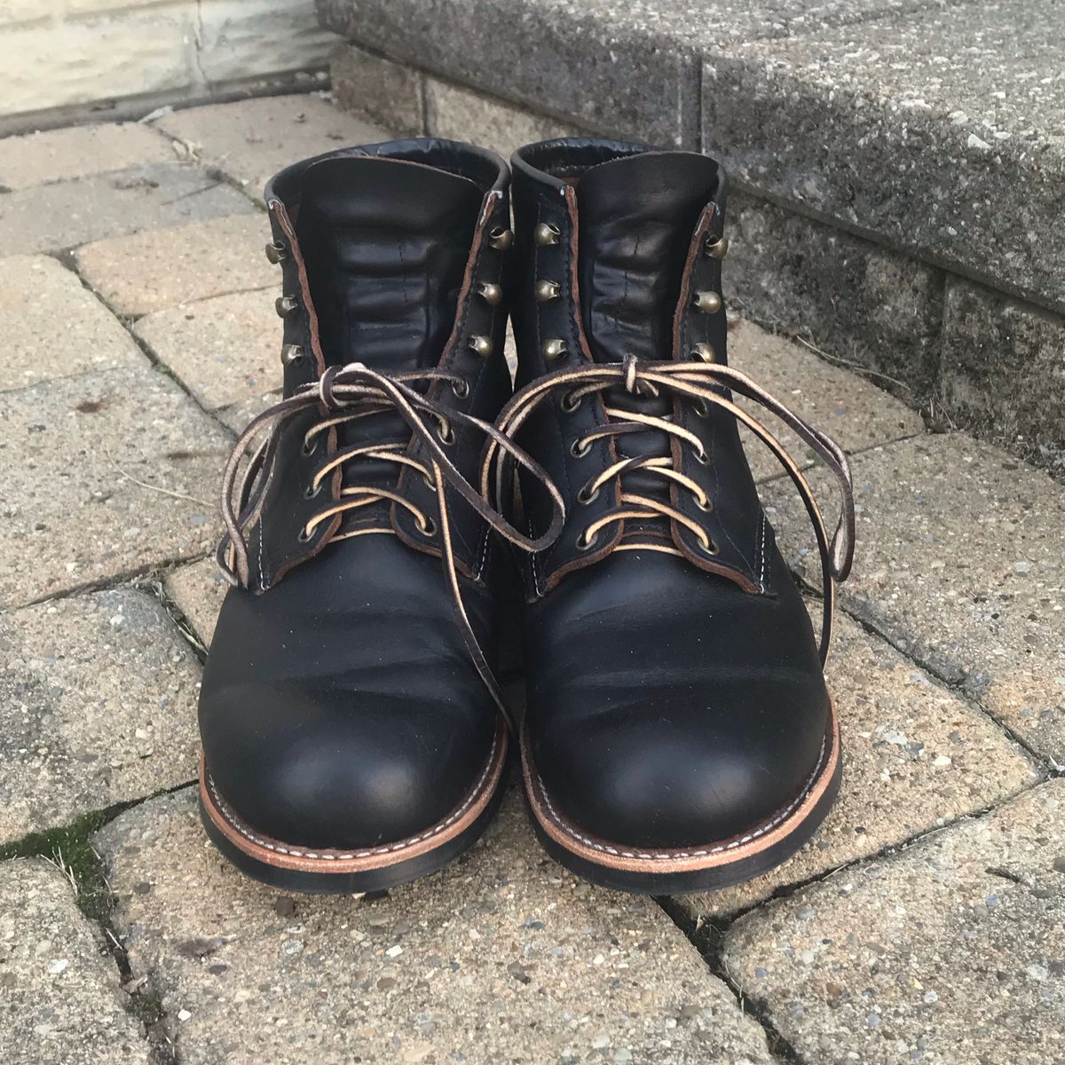 Photo by ifthebootfits on November 4, 2022 of the Red Wing Blacksmith in S.B. Foot Black Prairie.