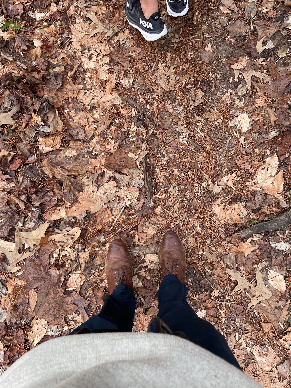 Photo by WalkingToMyWedding on December 30, 2023 of the Meermin Jumper Boot in Tobacco Waxy Shell Cordovan.