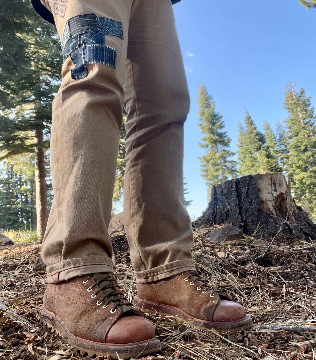 Photo by dosx on August 30, 2025 of the Unmarked Archie Boots in Unknown Natural Veg Tan.