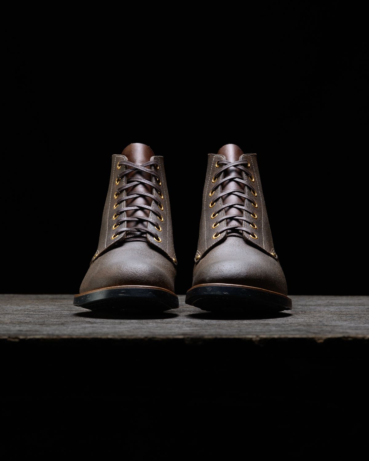Photo by ahuebner on September 30, 2025 of the Iron Boots Boondockers in Seidel Crust Double Shot Reverse.