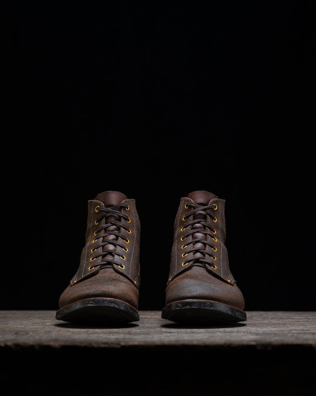 Photo by ahuebner on November 3, 2025 of the Iron Boots Boondockers in Seidel Crust Double Shot Reverse.