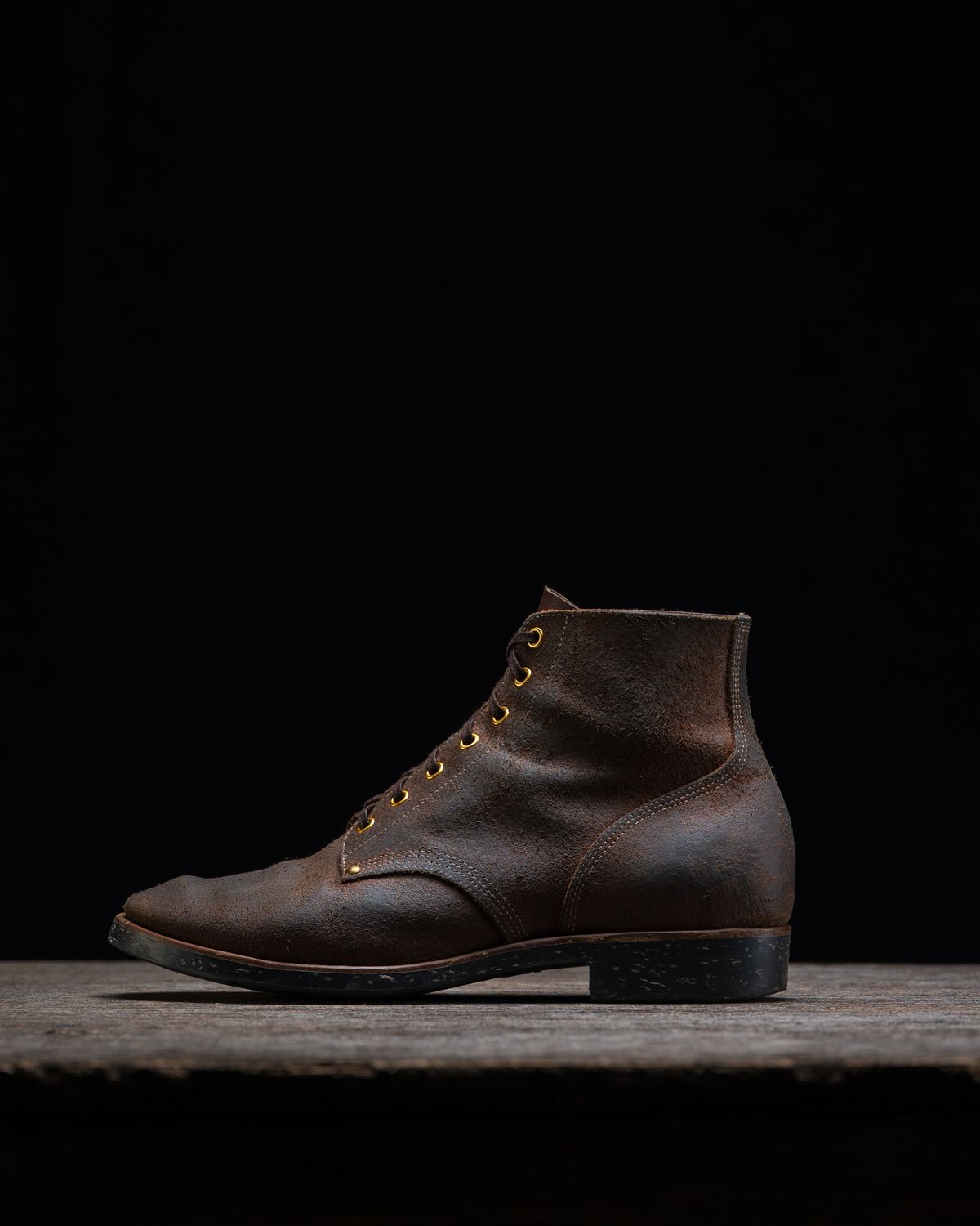 Photo by ahuebner on November 3, 2025 of the Iron Boots Boondockers in Seidel Crust Double Shot Reverse.