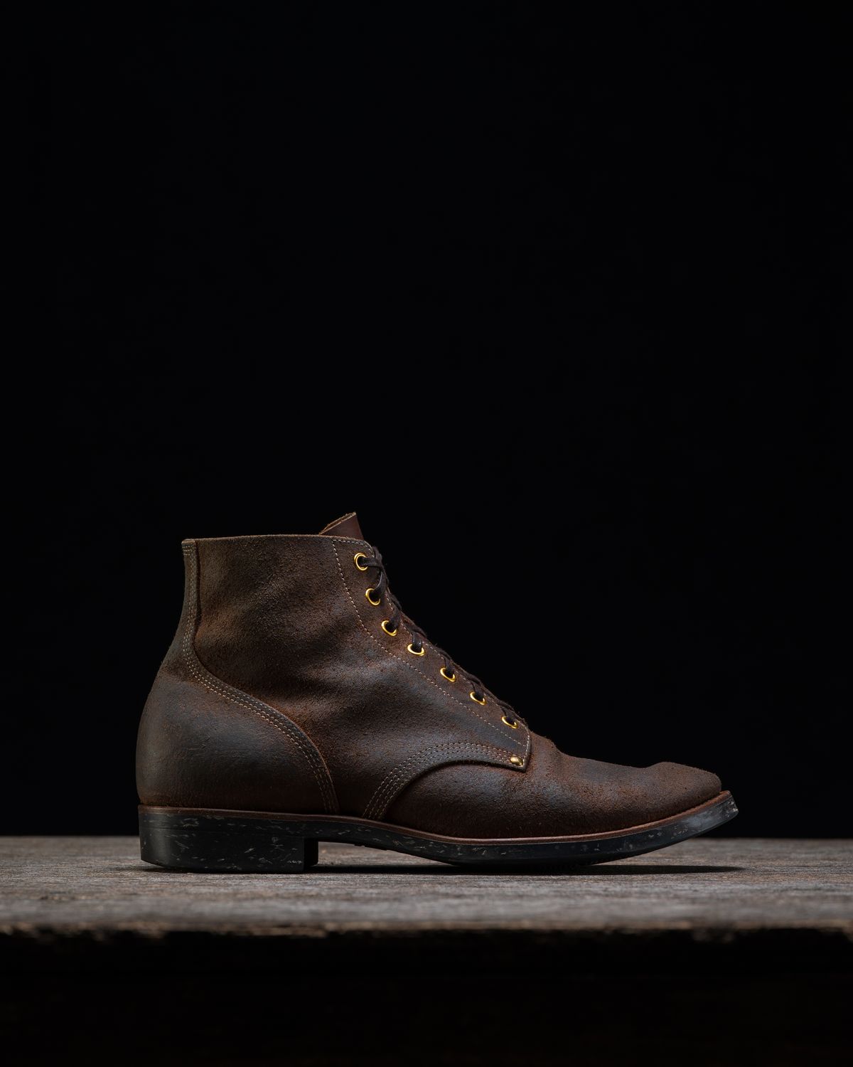 Photo by ahuebner on November 3, 2025 of the Iron Boots Boondockers in Seidel Crust Double Shot Reverse.