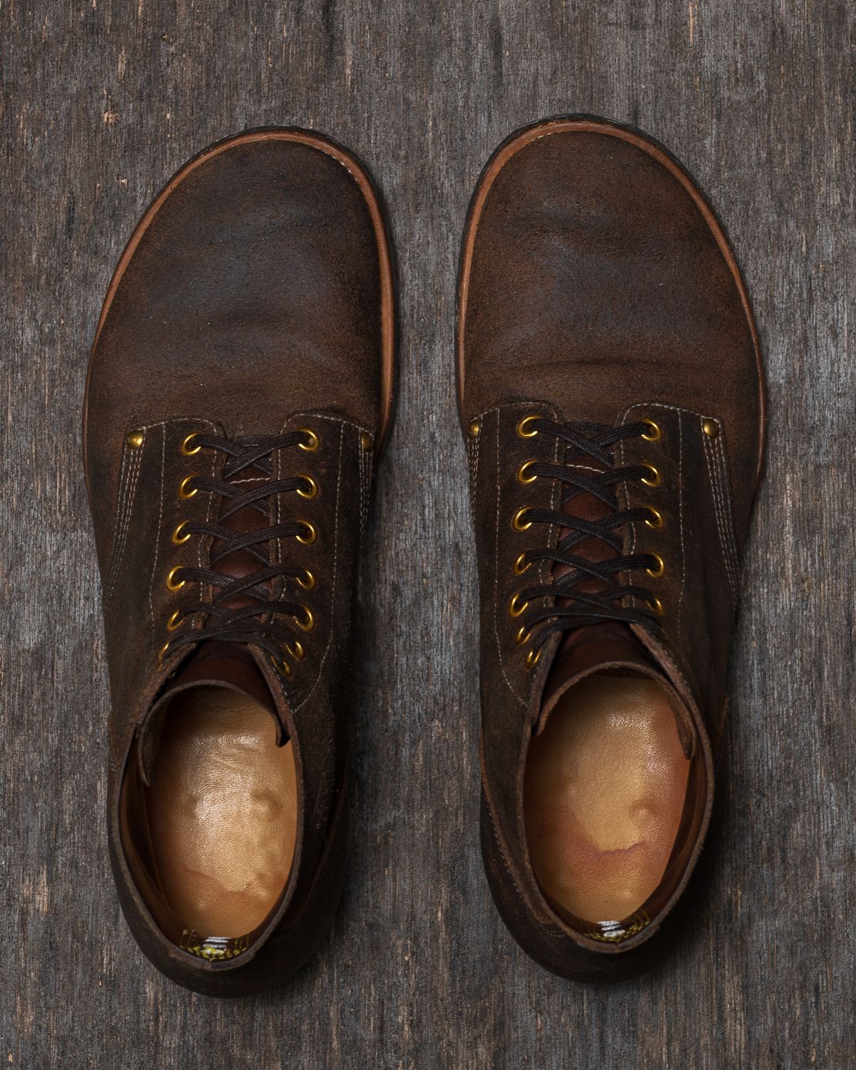 Photo by ahuebner on November 3, 2025 of the Iron Boots Boondockers in Seidel Crust Double Shot Reverse.