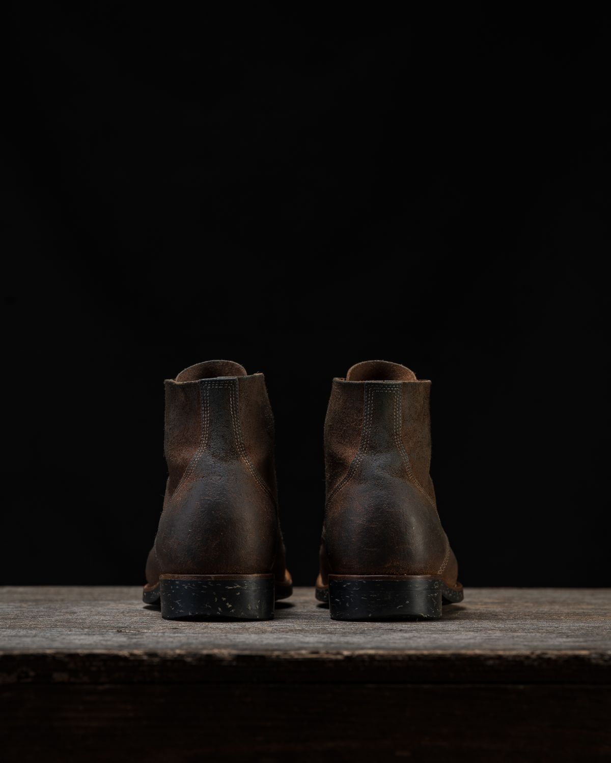 Photo by ahuebner on December 1, 2025 of the Iron Boots Boondockers in Seidel Crust Double Shot Reverse.