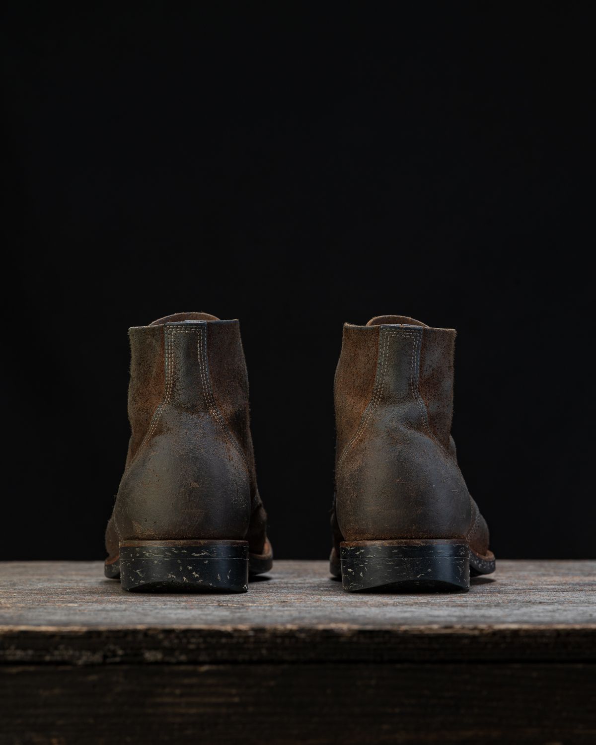 Photo by ahuebner on February 26, 2026 of the Iron Boots Boondockers in Seidel Crust Double Shot Reverse.