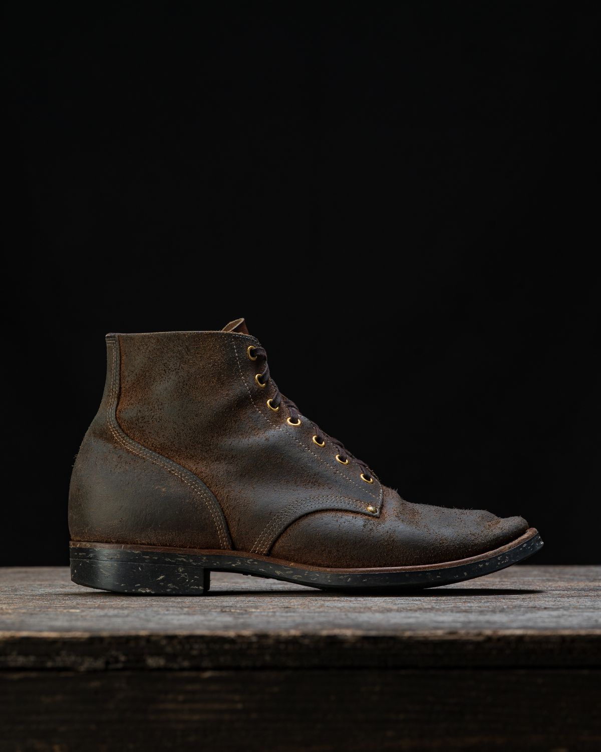 Photo by ahuebner on February 26, 2026 of the Iron Boots Boondockers in Seidel Crust Double Shot Reverse.