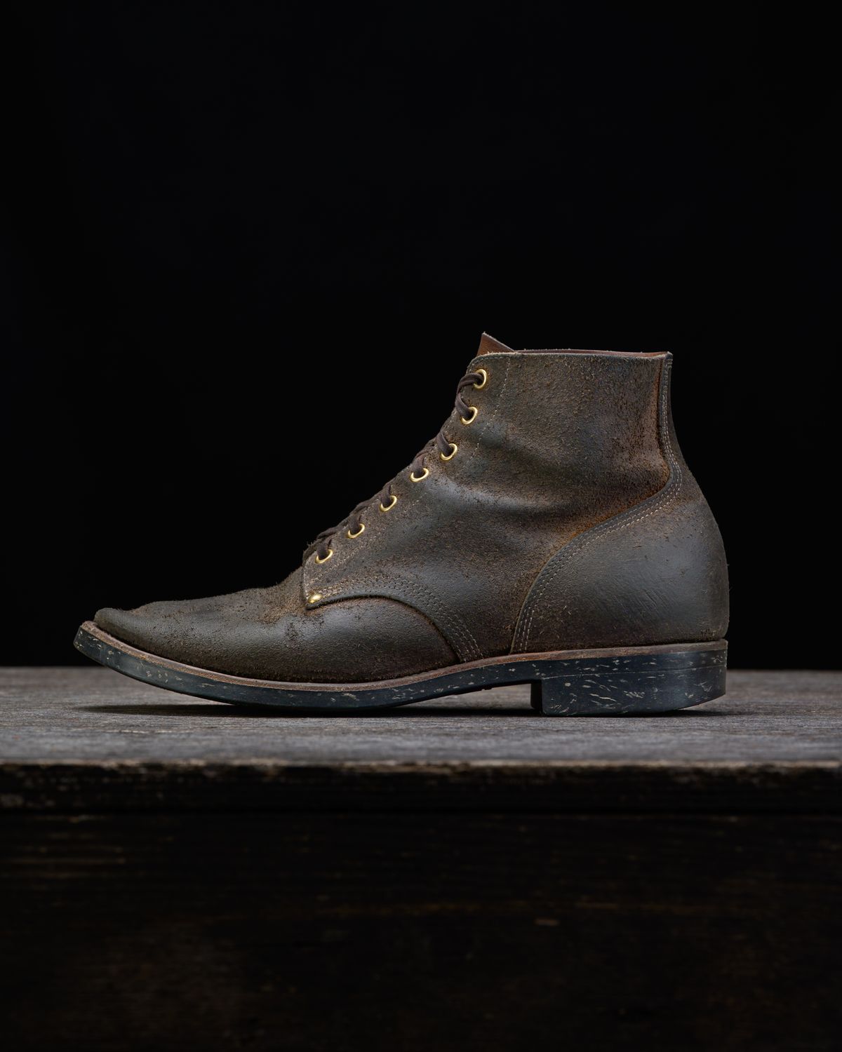 Photo by ahuebner on March 30, 2026 of the Iron Boots Boondockers in Seidel Crust Double Shot Reverse.