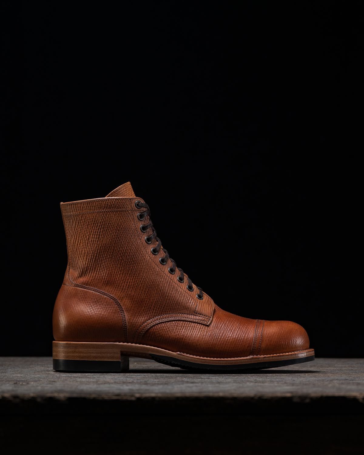 Photo by ahuebner on November 3, 2025 of the Skuce Shoes Villeray Boot in Shellcordovan Metta Catharina Natural Horsebutt.