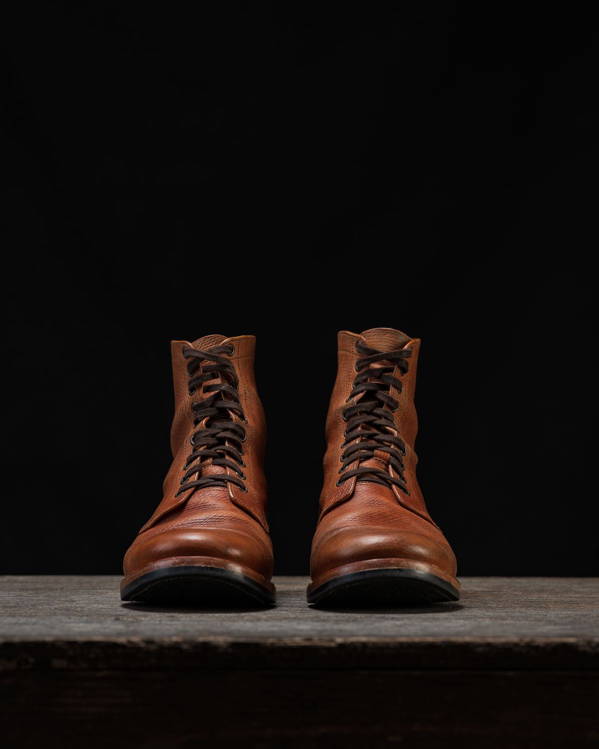 Photo by ahuebner on December 1, 2025 of the Skuce Shoes Villeray Boot in Shellcordovan Metta Catharina Natural Horsebutt.