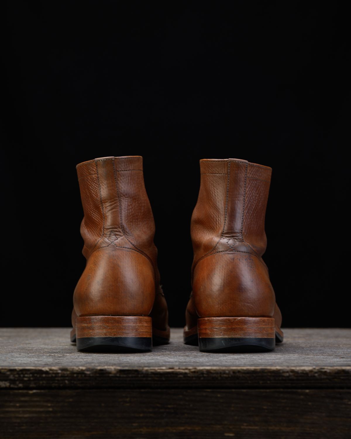 Photo by ahuebner on March 30, 2026 of the Skuce Shoes Villeray Boot in Shellcordovan Metta Catharina Natural Horsebutt.