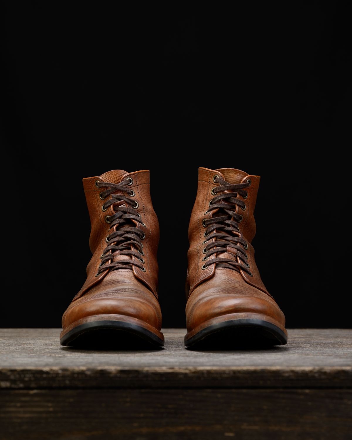 Photo by ahuebner on March 30, 2026 of the Skuce Shoes Villeray Boot in Shellcordovan Metta Catharina Natural Horsebutt.